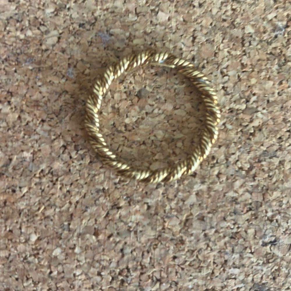 TIFFANY & CO 18K Solid Yellow Gold 2.5mm Wedding Band Ring